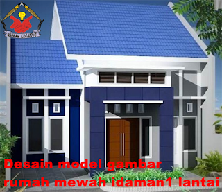 model rumah mewah desain rumah mewah 1 lantai