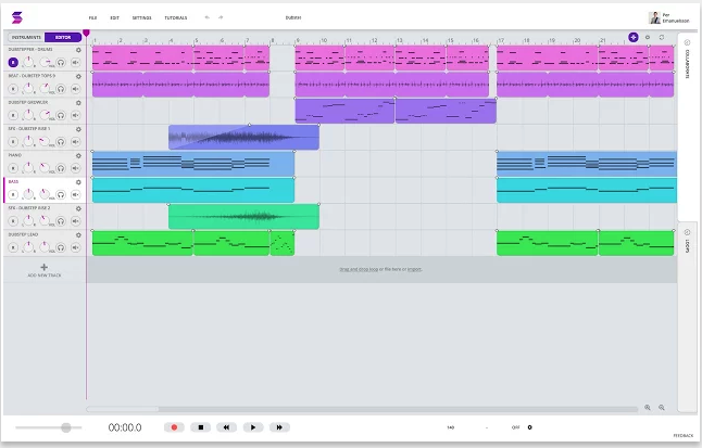 beat making software chromebook