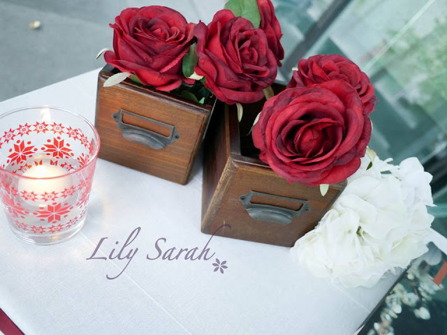 vintage style wedding decoration by Lily Sarah 