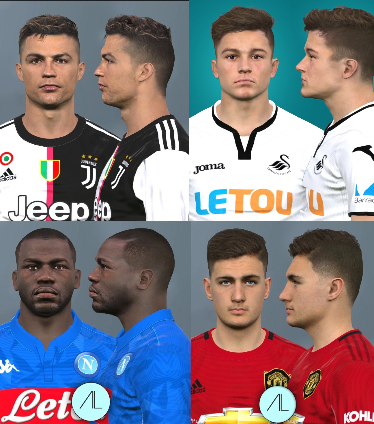 PES 2018 PS3 Option File V16 AIO Season 2020/2021 ~