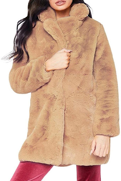 Women's Plus Size Faux Fur Coats Jackets
