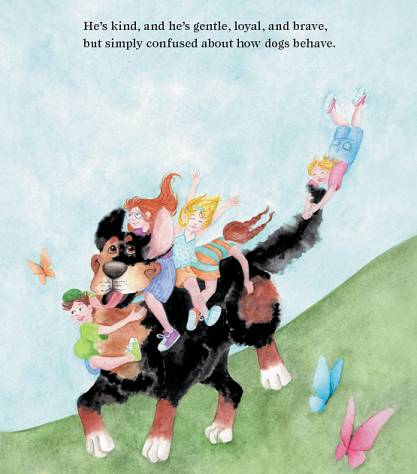 Learn about anthropomorphism, personification, and reality vs. fantasy by reading Please Don't Tell Cooper He's a Dog by Michelle Lander Feinberg.