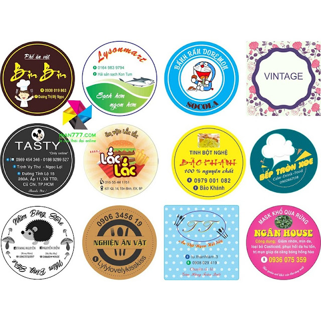 in nhãn mác tại Đà Nẵng