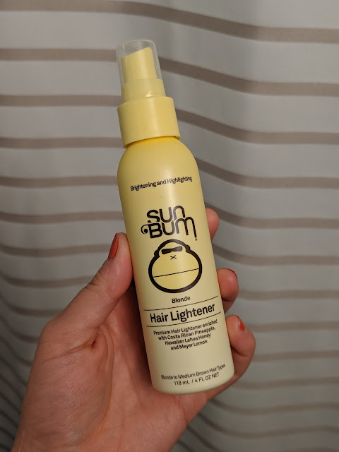 Sum Bum Hair Lightener Review | www.kristenwoolsey.com