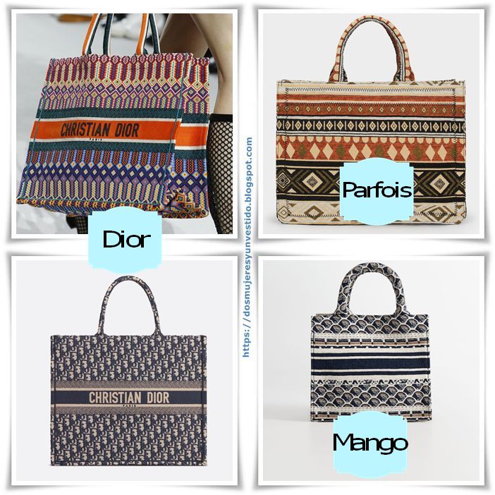 Clon Dior vs Parfois vs Mango Dos mujeres y un vestido