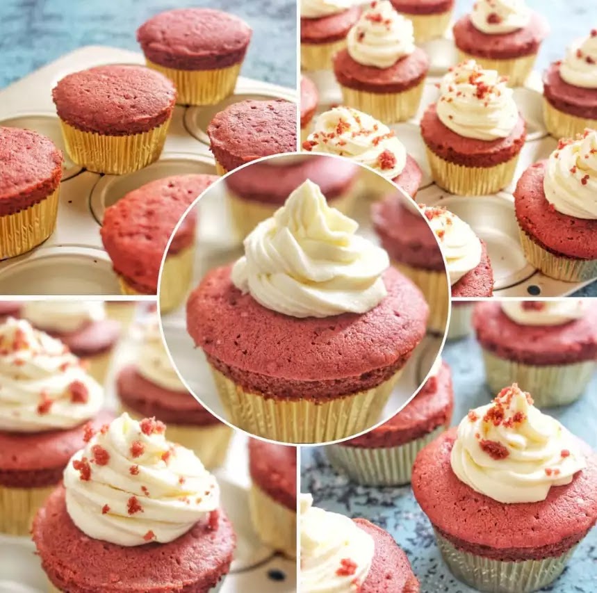 Cara Mudah Membuat Kue Red Velvet Super Cantik Dan Imut
