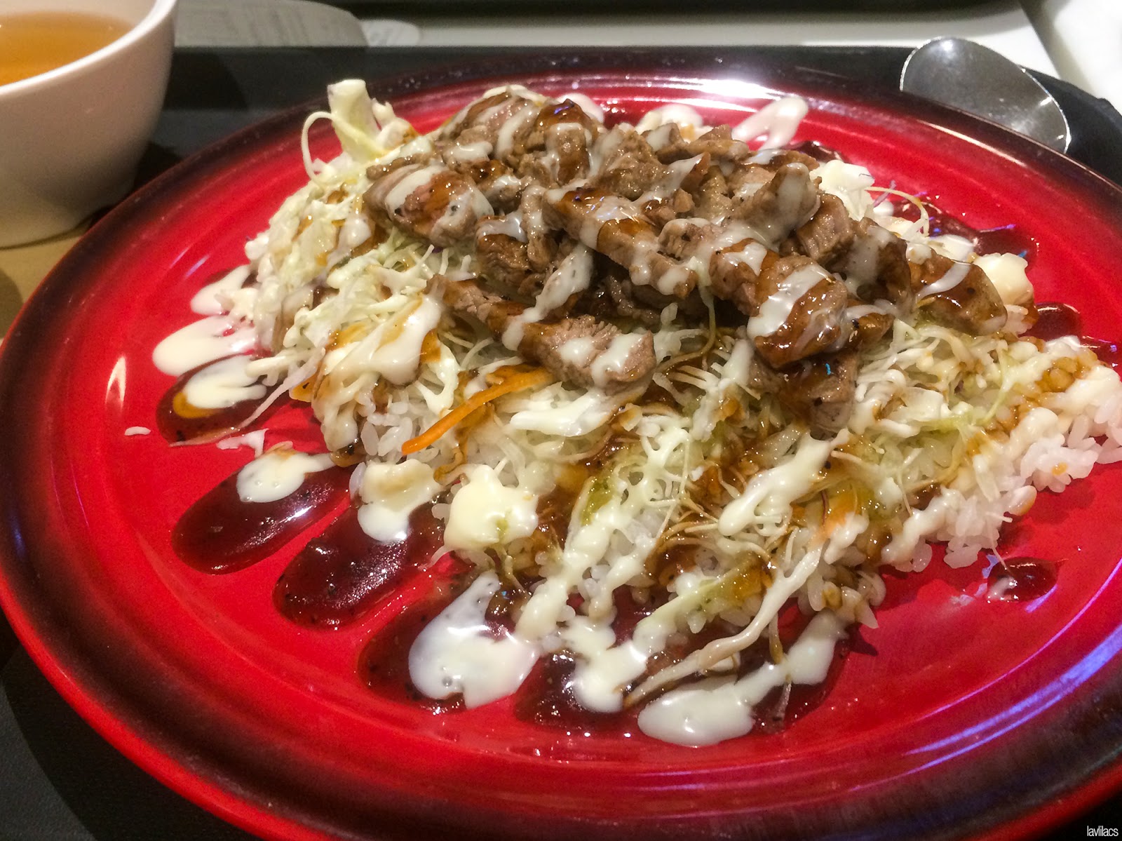Seoul, Korea - Summer Study Abroad 2014 - Sinchon Hyundai Department Store - Steak Rave Steak Rice