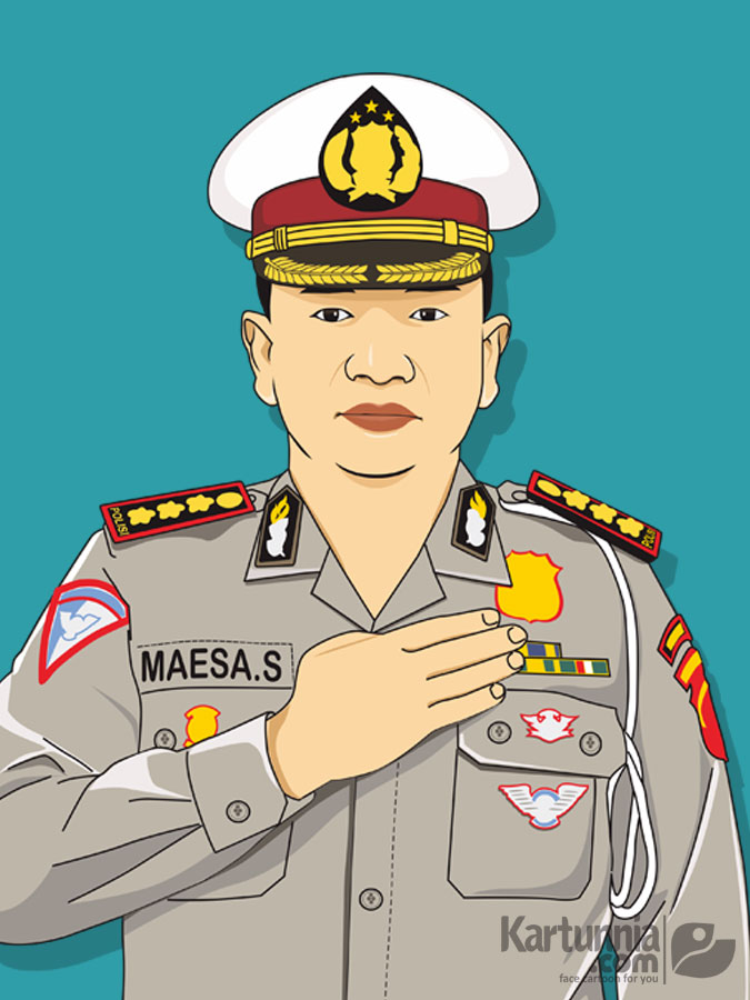 Vector Kartun Polisi - Kartunnia.com