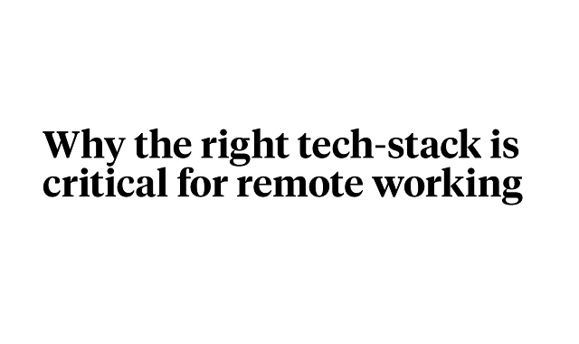 Why should virtual workplaces be equipped with high-end tech stack? Why should virtual workplaces be equipped with high-end tech stack?