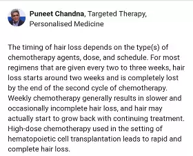 Chemotherapy Hair Loss Chemotherapy Hair Loss