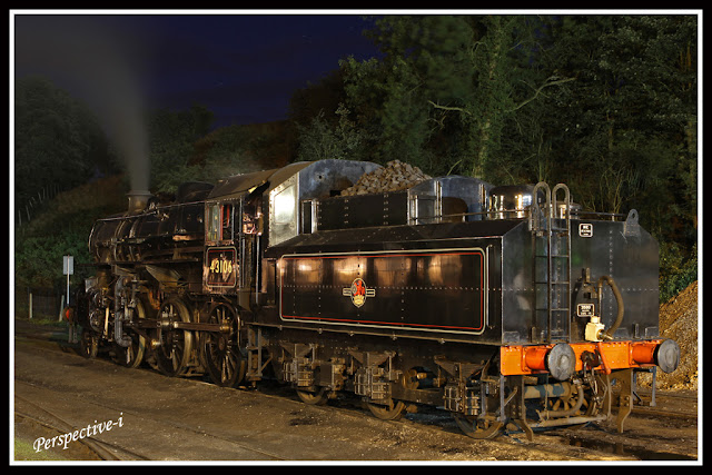 SVR Severn Valley Railway 'Flying Pig' 2-6-0 Ivatt Class 4 Engine 43106 at Bridgnorth