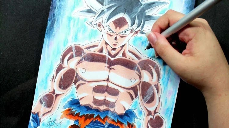 Mayara Rodrigues Drawings - Goku Super Saiyajin 3 - DRAGON BALL Z