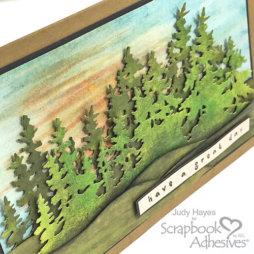 Creating...My Style A Layered Landscape Scene Card