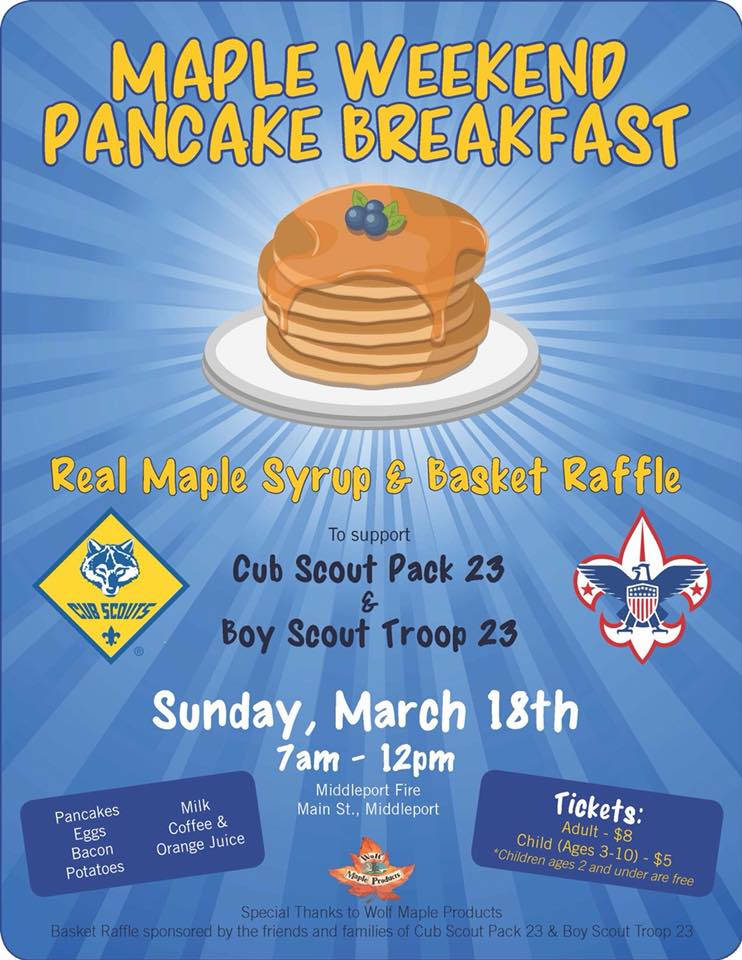 LIFE AND TIMES IN GASPORT, NEW YORK Maple Weekend in Middleport