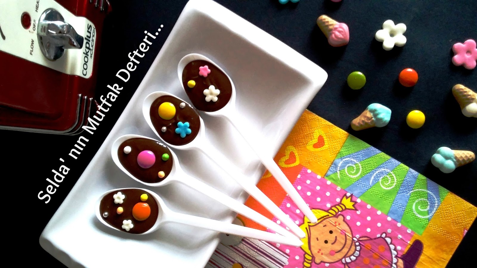 Selda� nın Mutfak Defteri&hellip; Cookplus Çikolata Şelalesi İle Kaşık Çikolata