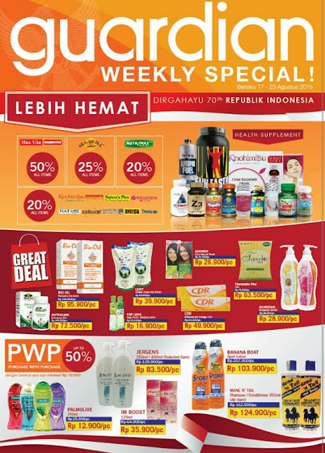Katalog Promo Guardian Terbaru 2015 Setiap Minggu