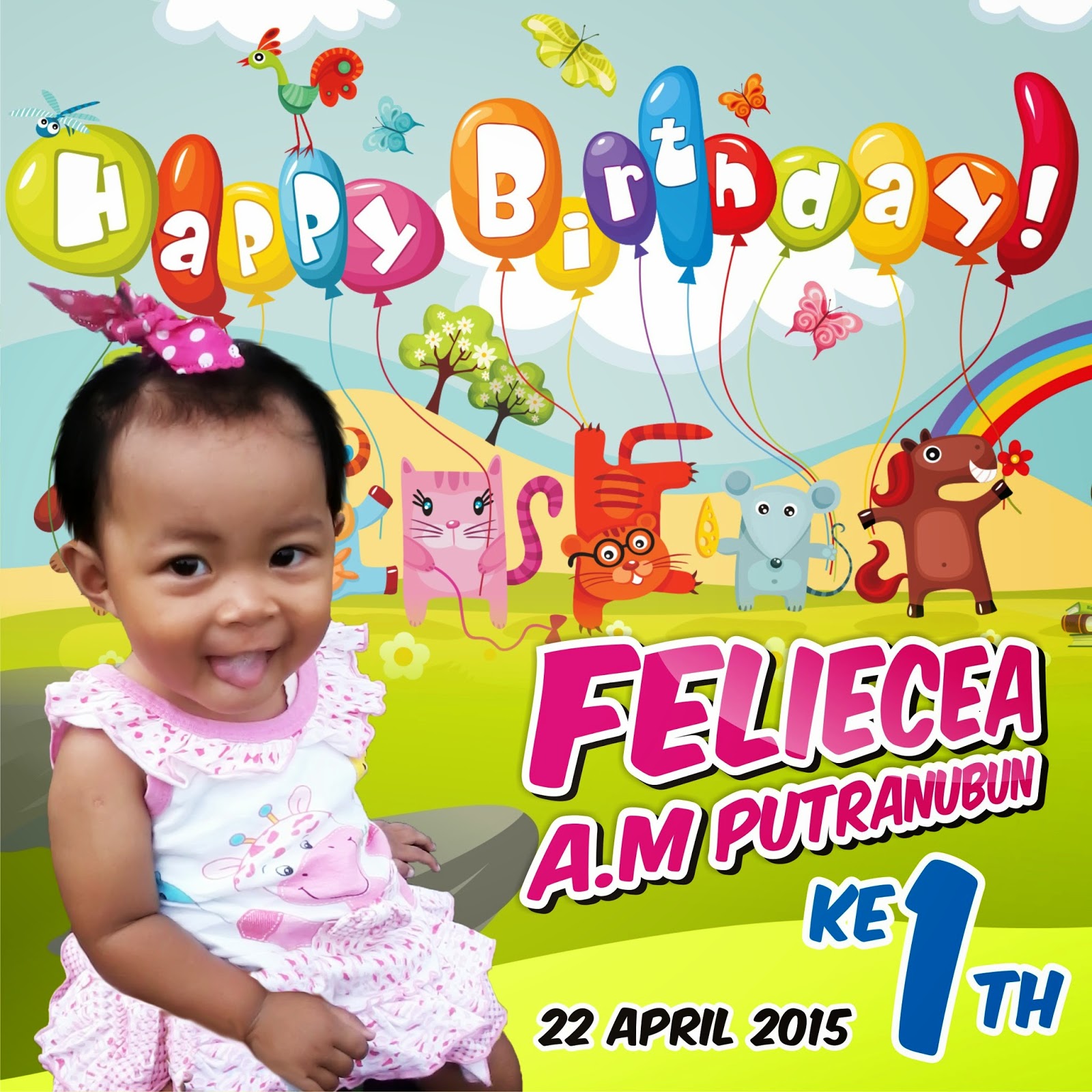 DAMEN ART Desain  Banner Happy  Birthday  Cdr