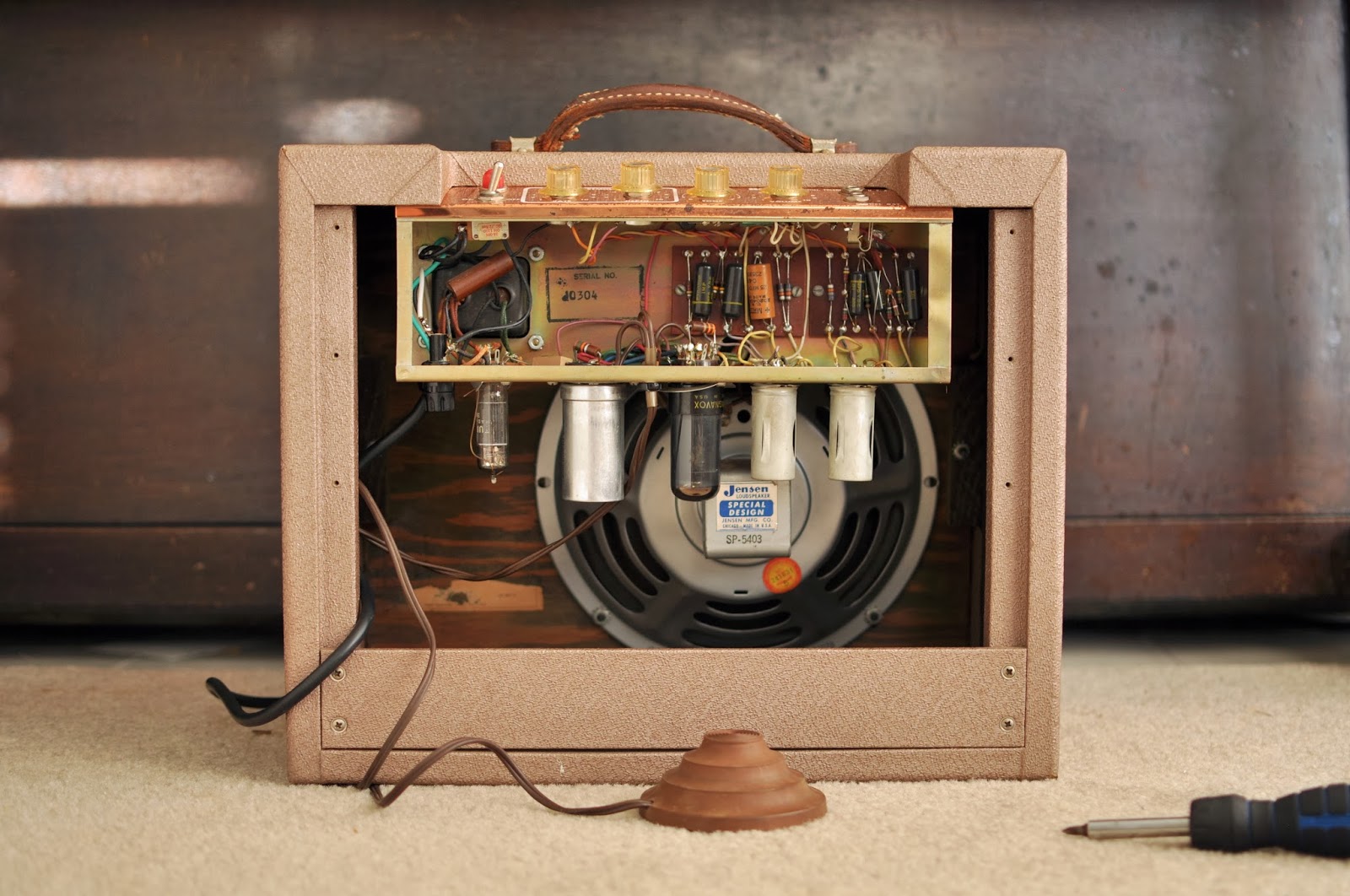 The True Vintage Guitar Blog: Rare Amplifiers: The DeArmond R5T