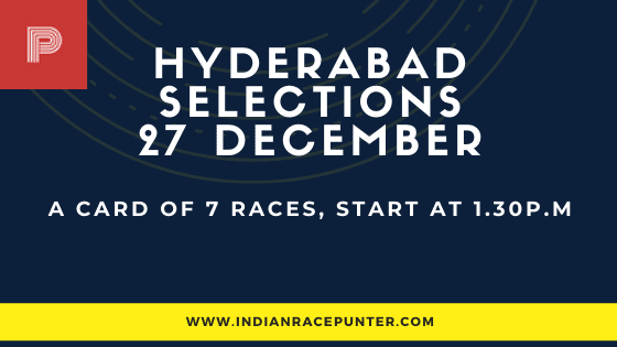 Hyderabad Race Selections 27 December