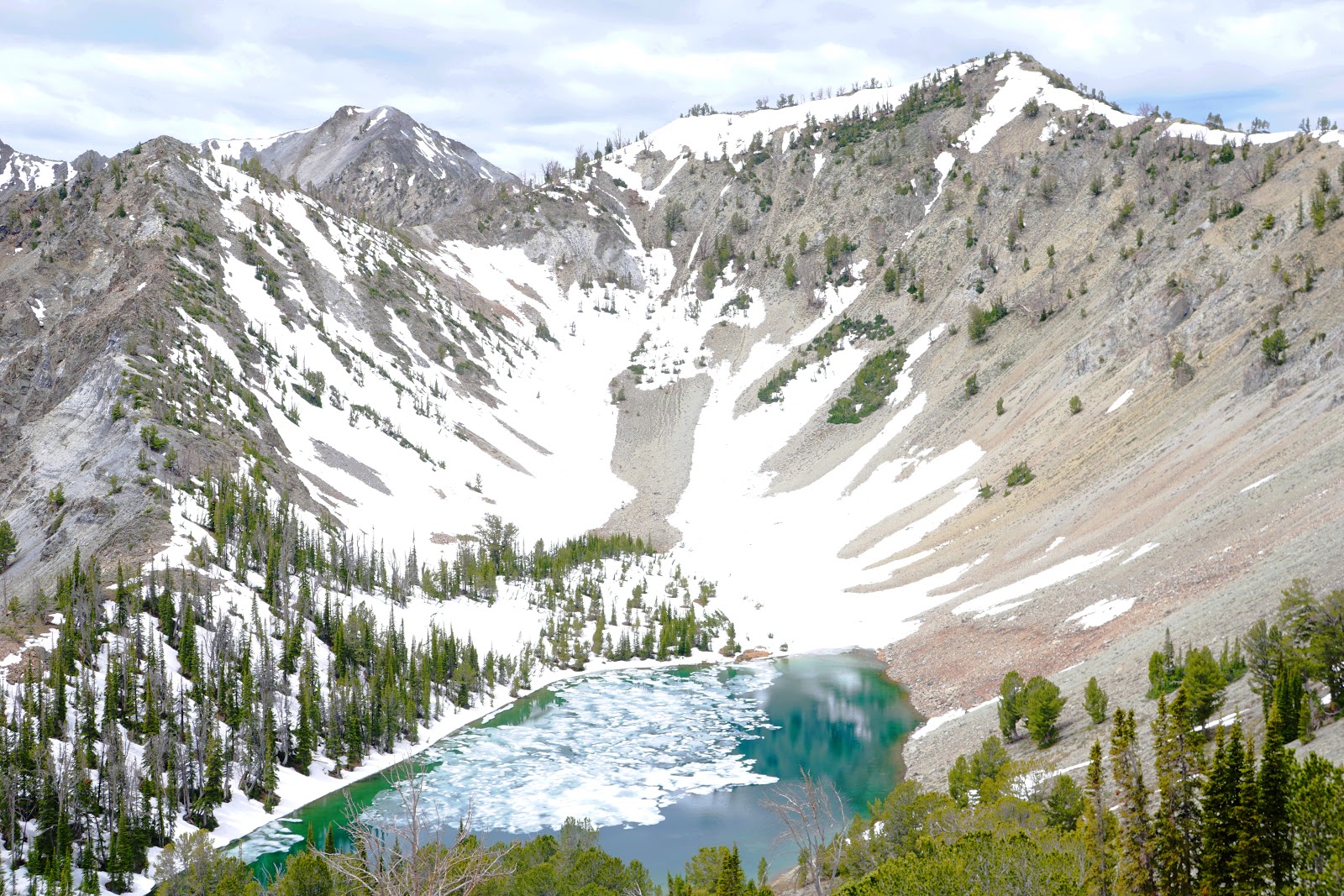 Lazarow WorldHikeAbout 41.14 Idaho Norton Lakes and Peak, a hike