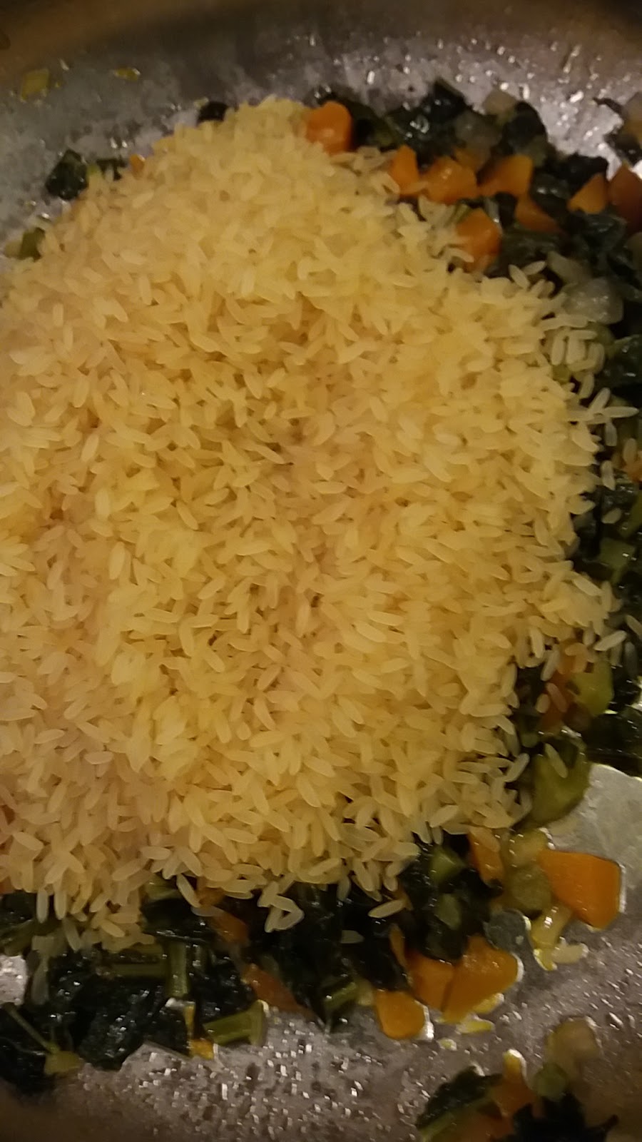 LE MIE SCELTE Risotto con cavolo nero, zucca e fagioli occhio