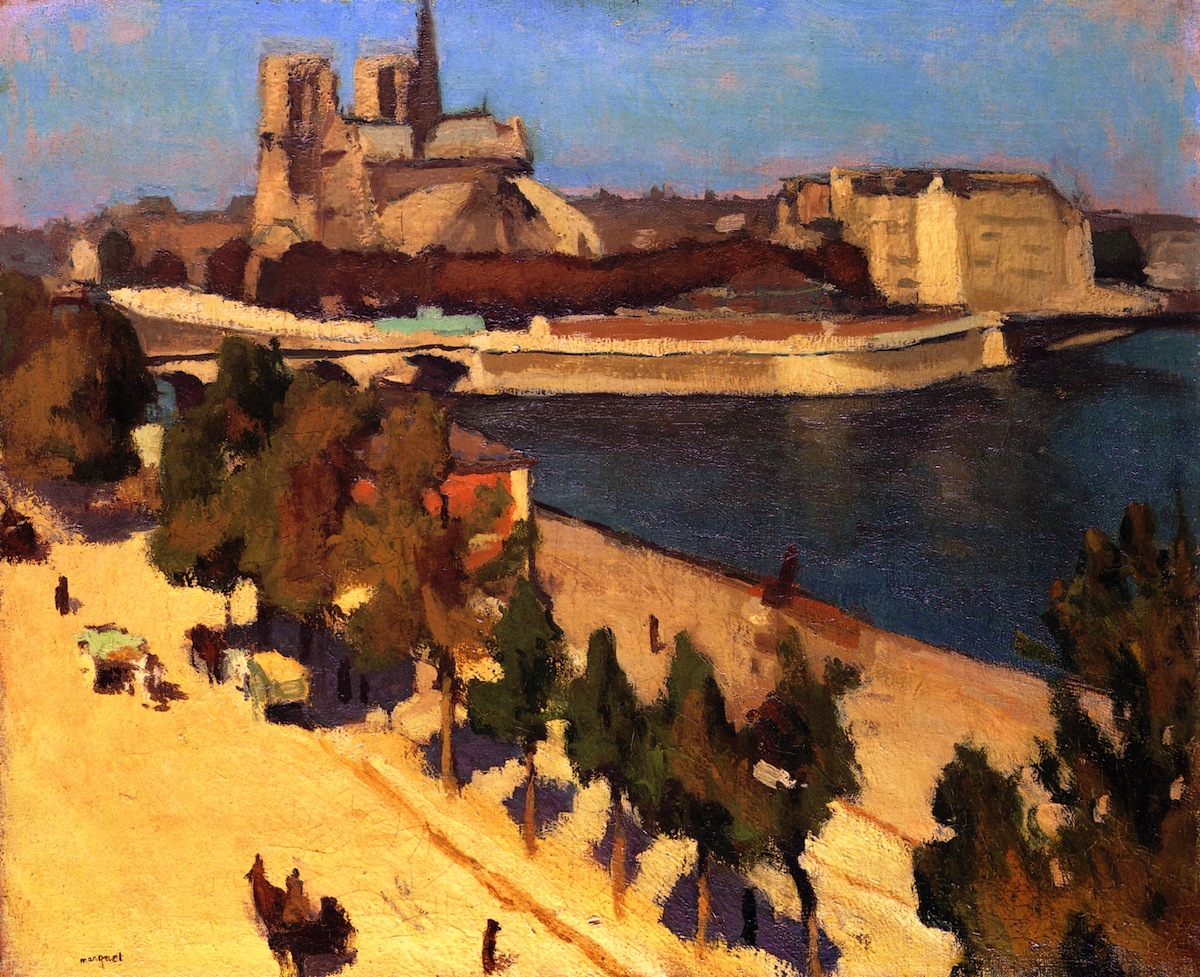 Albert Marquet Landscape Naturalist Fauvist painter Tutt'Art