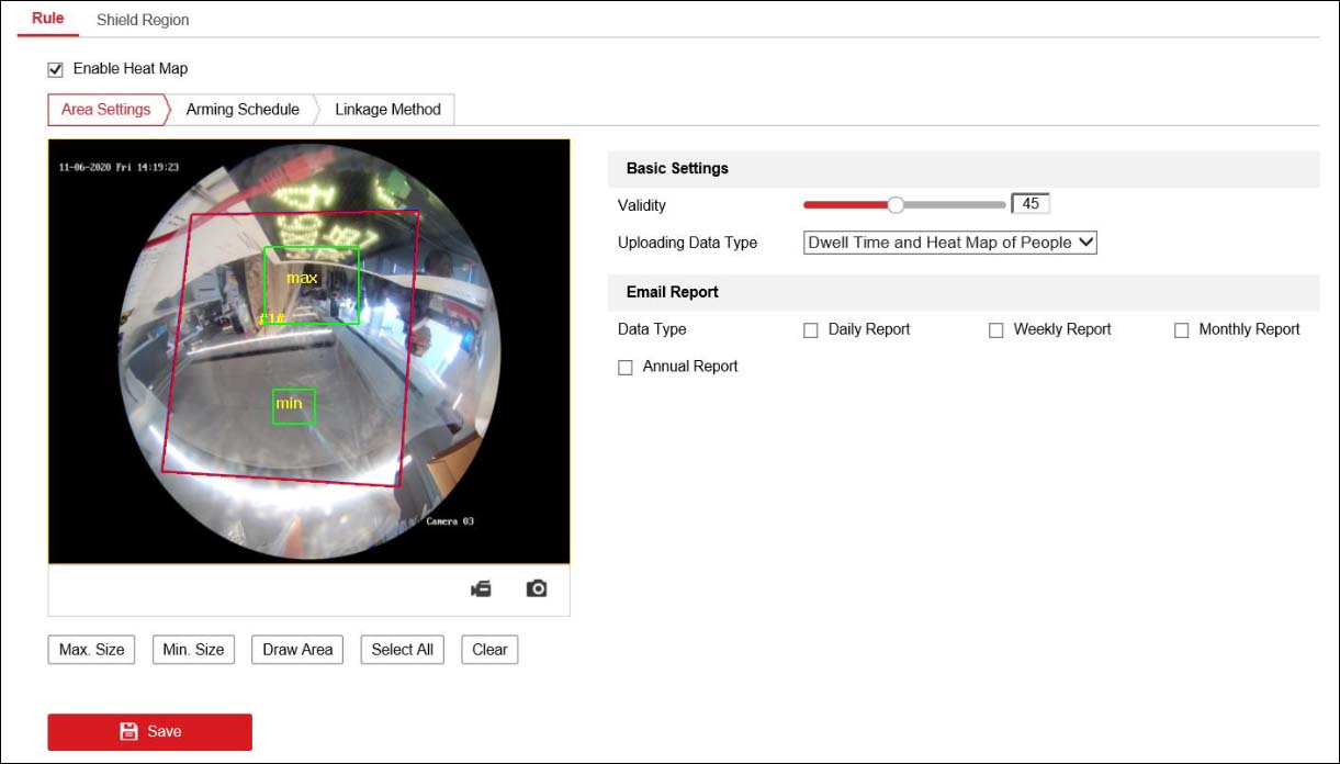 Hikvision Heat Map Instructions