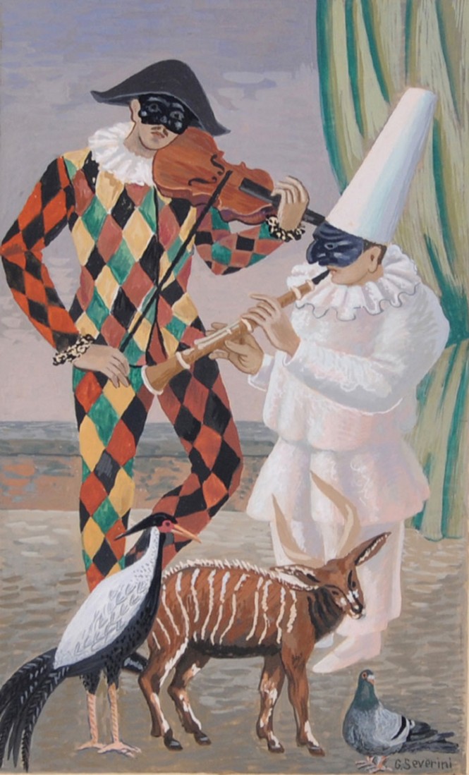 I promessi viaggi: Le maschere tradizionali di Carnevale nei dipinti d