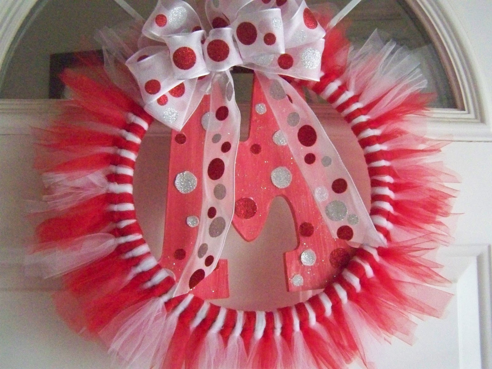 A to Z for Moms Like Me: Tulle Wreath