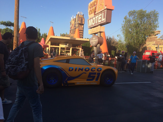 Cruz Ramirez Passes By Cozy Cone Cars Land Disney California Adventure Disneyland