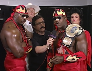 WCW HALLOWEEN HAVOC 96 REVIEW: Harlem Heat lost the WCW tag titles to The Outsiders
