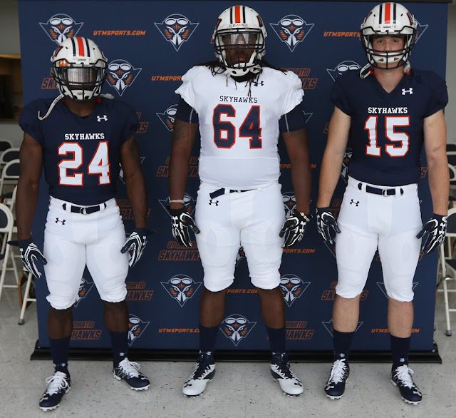 Tennessee-Martin Under Armour uniforms