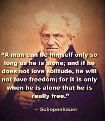 Schopenhauer quote on lonliness