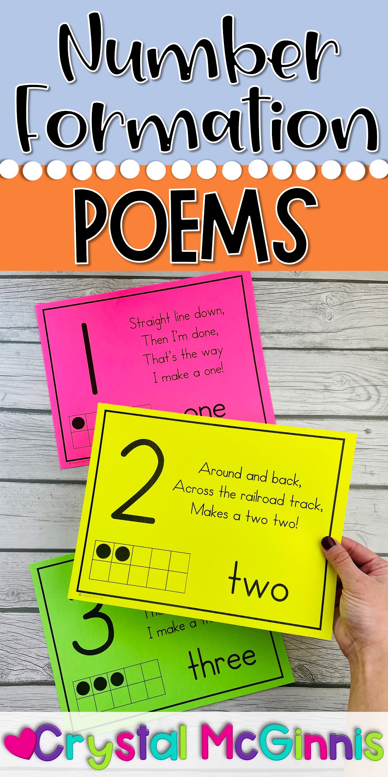 Number Formation Poems (Numbers 09) Mrs. McGinnis' Little Zizzers