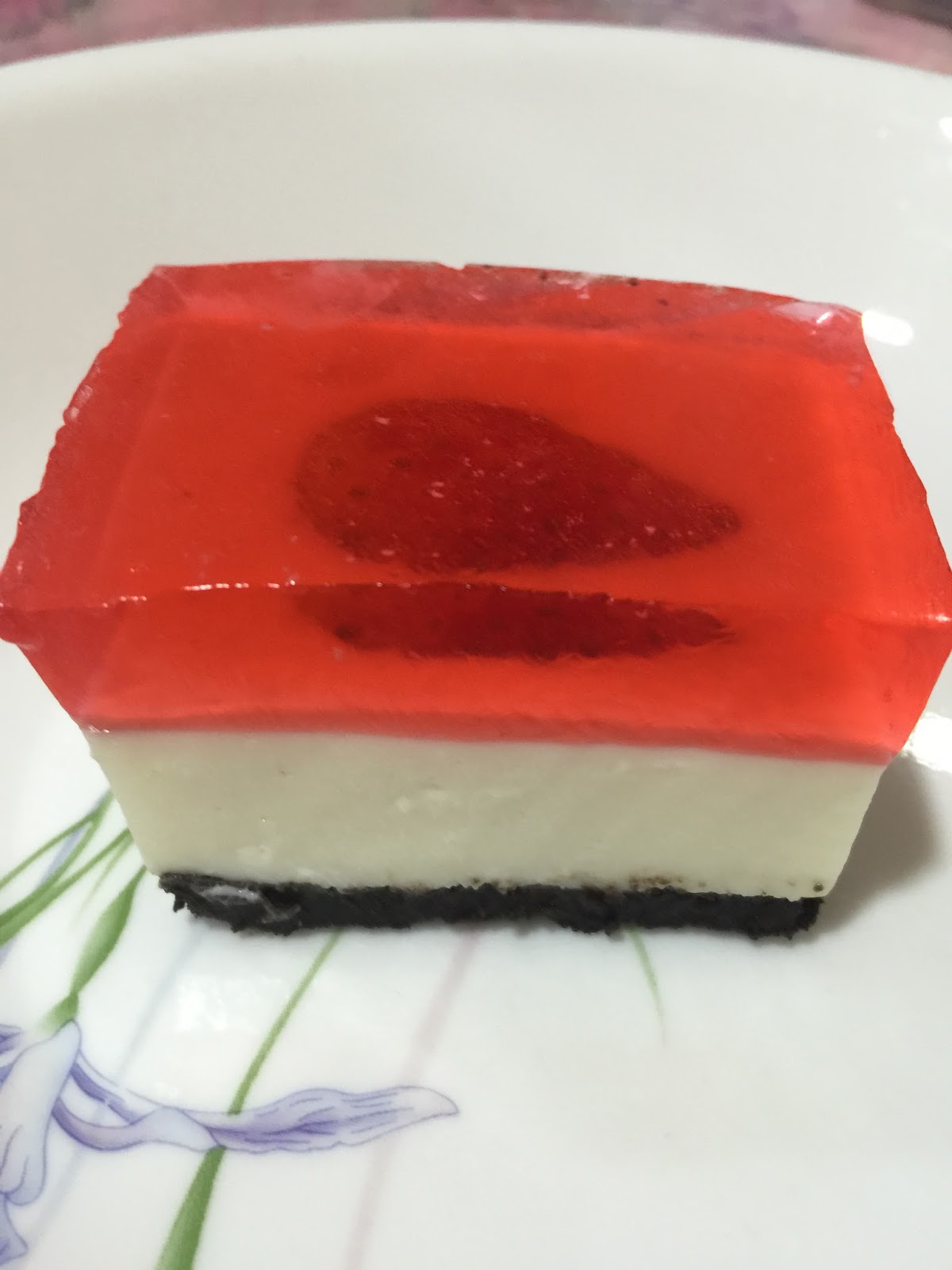 Miss baker lady JELLY HEARTS CHEESECAKE