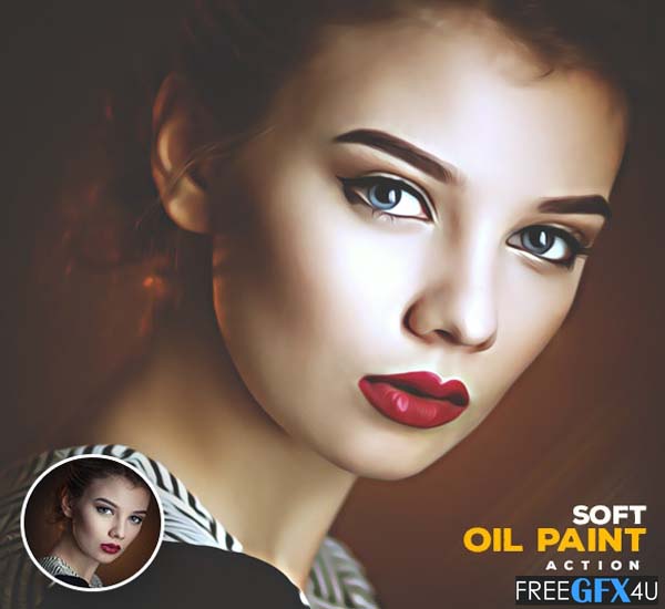 Soft Oil Paint Action