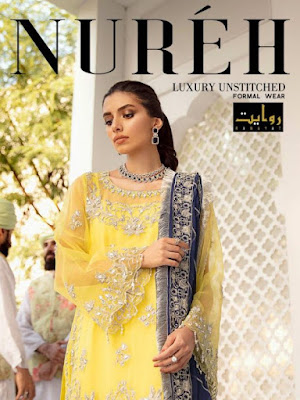 Rawayat Nureh pakistani Suits Wholesaler
