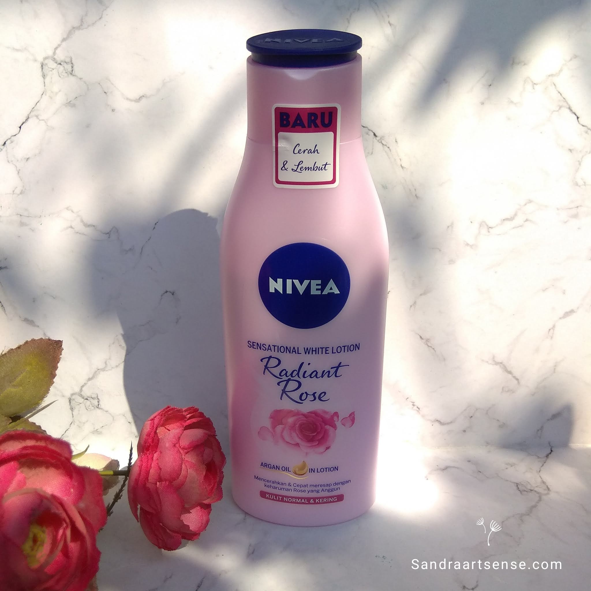 Review Nivea Sensational Body Lotion Rose & Argan Oil