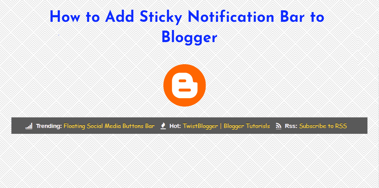 How to Add Sticky Notification Bar to Blogger (www.getwebinfo.com) How to Add Sticky Notification Bar to Blogger (www.getwebinfo.com)