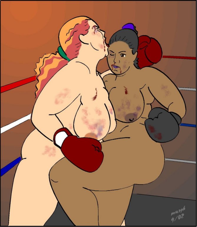 Nude Boxing Cartoons - Bloody Catfight Cartoon | Free Hot Nude Porn Pic Gallery