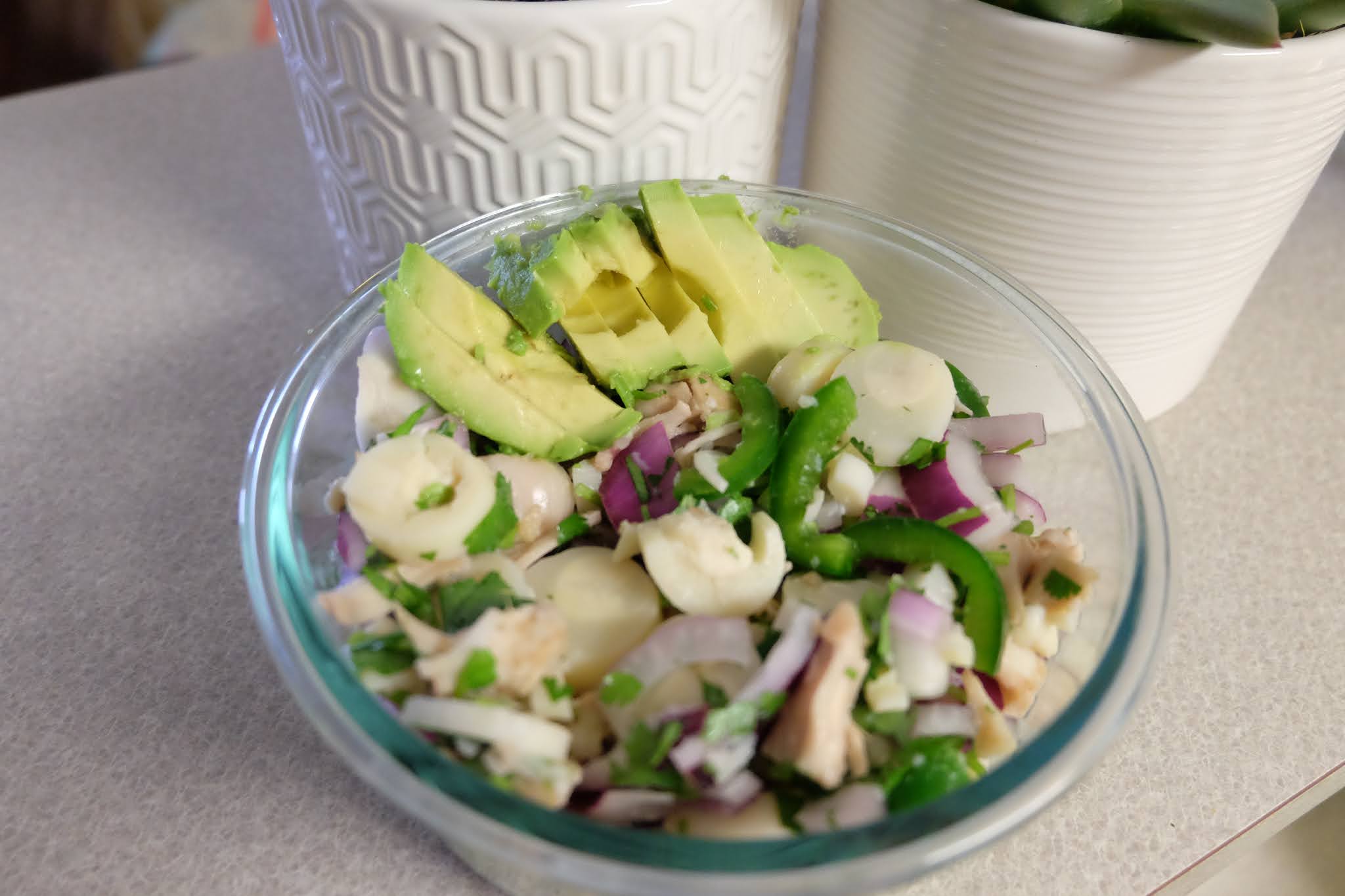 Hearts of Palm and Jackfruit "Ceviche"