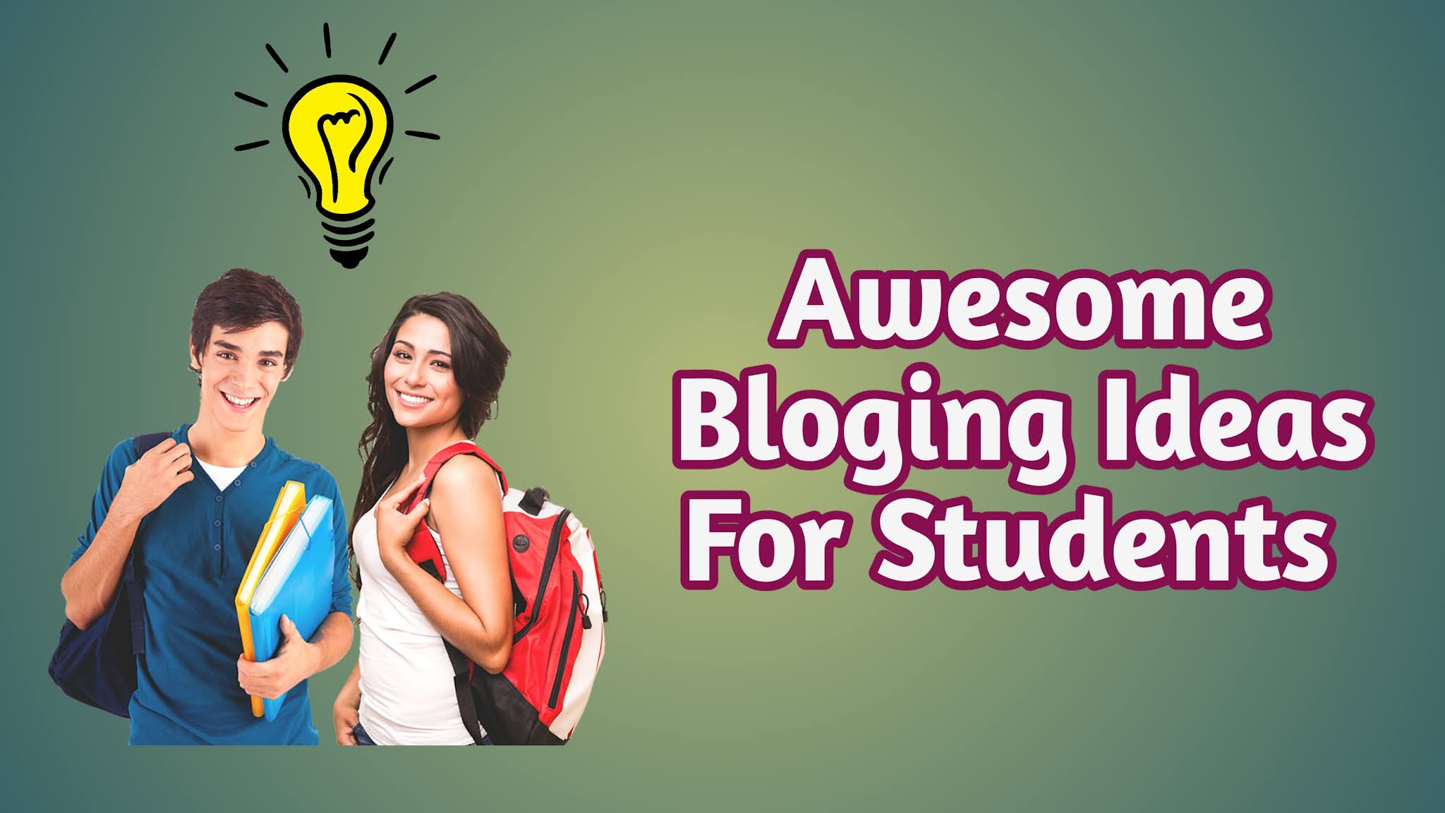 Student blogging ideas