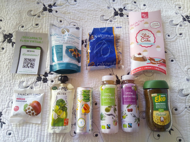 La caja de los productos saludables Dietbox