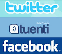 Búscanos y síguenos en Facebook, tuenti y twitter