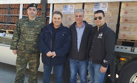 Μάκαρης και Καμπόσος έφτασαν στον Έβρο με την βοήθεια για τις Ελληνικές δυνάμεις