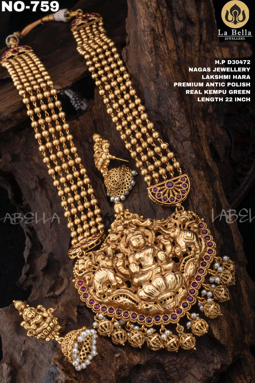 Labella New Temple Jewelery Collection January 2021 Indian Jewelry