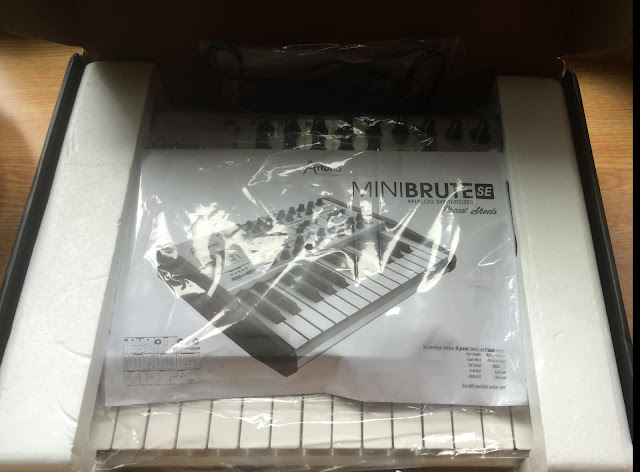 MATRIXSYNTH: Arturia SkiniBrute - MiniBrute Minus the Keys in Custom Case