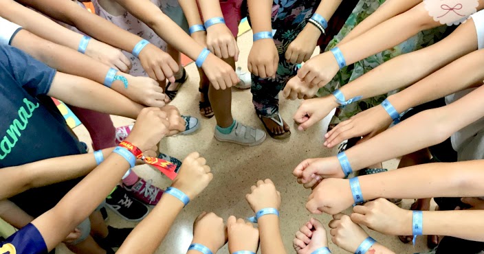 Pulseras tela Soy increíble - de Elena