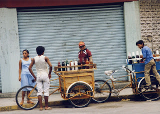 on the street in Merida Mexico