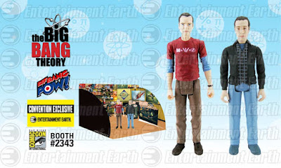 San Diego Comic-Con 2015 Exclusive The Big Bang Theory “Comic Book Store” Sheldon Cooper & Stuart Bloom Action Figure Box Set by Bif Bang Pow!